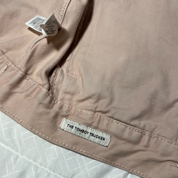 Light pink Lucky Brand Trucker Jacket - Picture 9 of 11